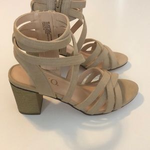 XOXO Chunky Heeled Sandals
